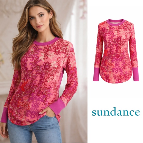 Sundance Tops - Sundance women’s meadow mist thermal